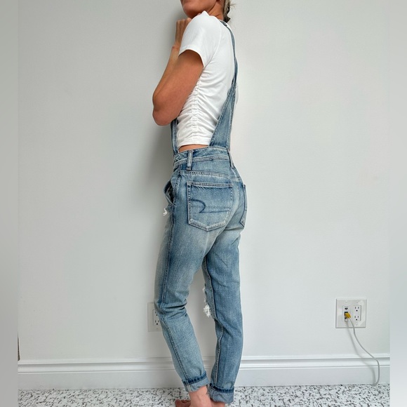 American Eagle Denim Overalls - Picture 3 of 4